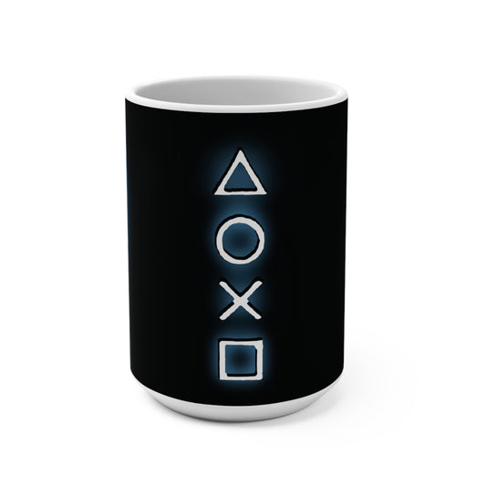 15oz Video Game Console - Black and White Inspired Mug