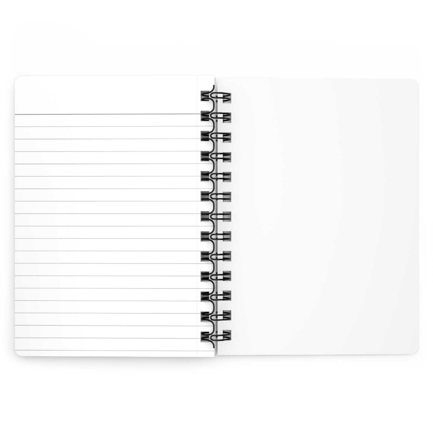 Spiral Notebook — "Where the Music Lives" Soundwave Journal for Musicians & Music Lovers