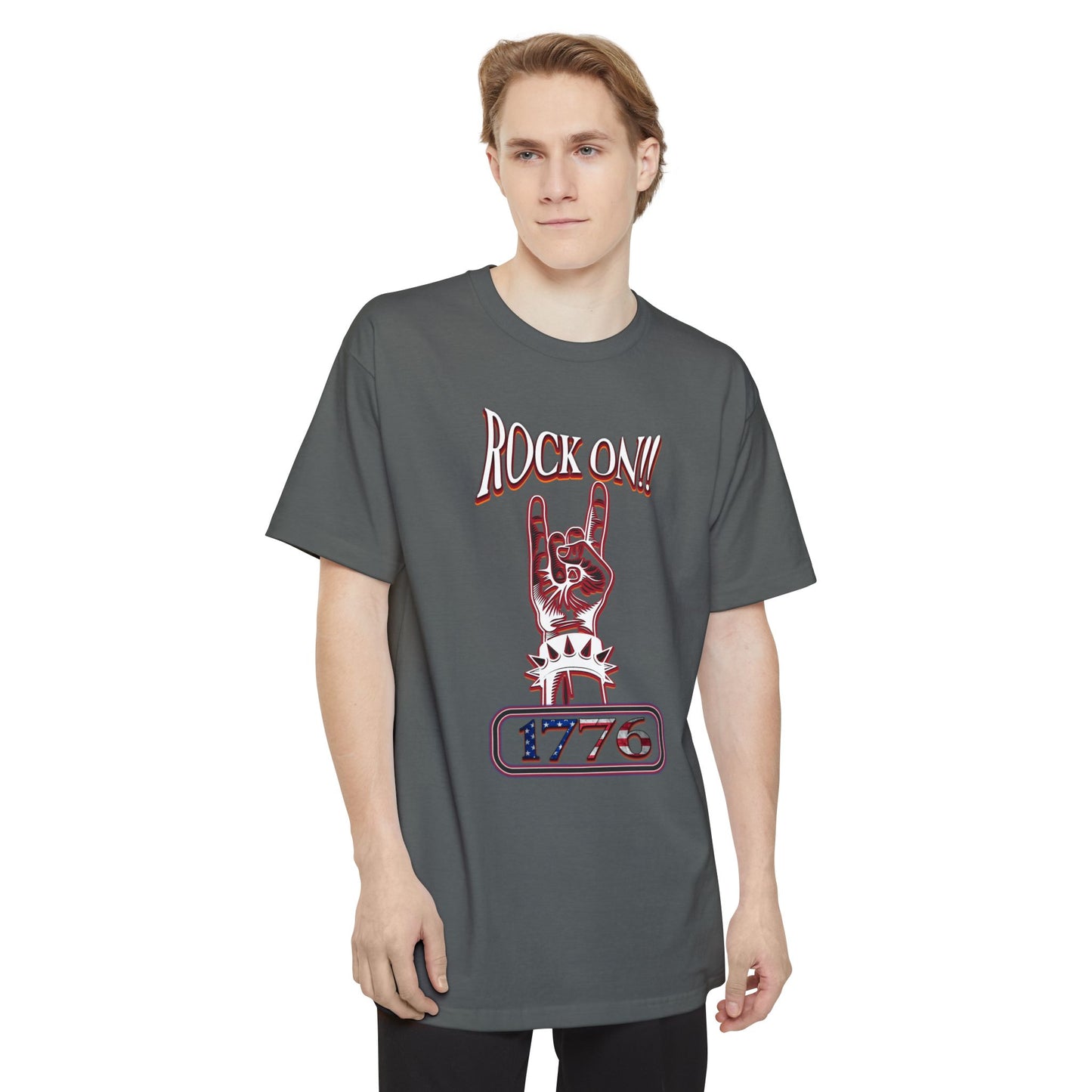 Rock On 1776 T-Shirt — Patriotic Rock & Roll Tee