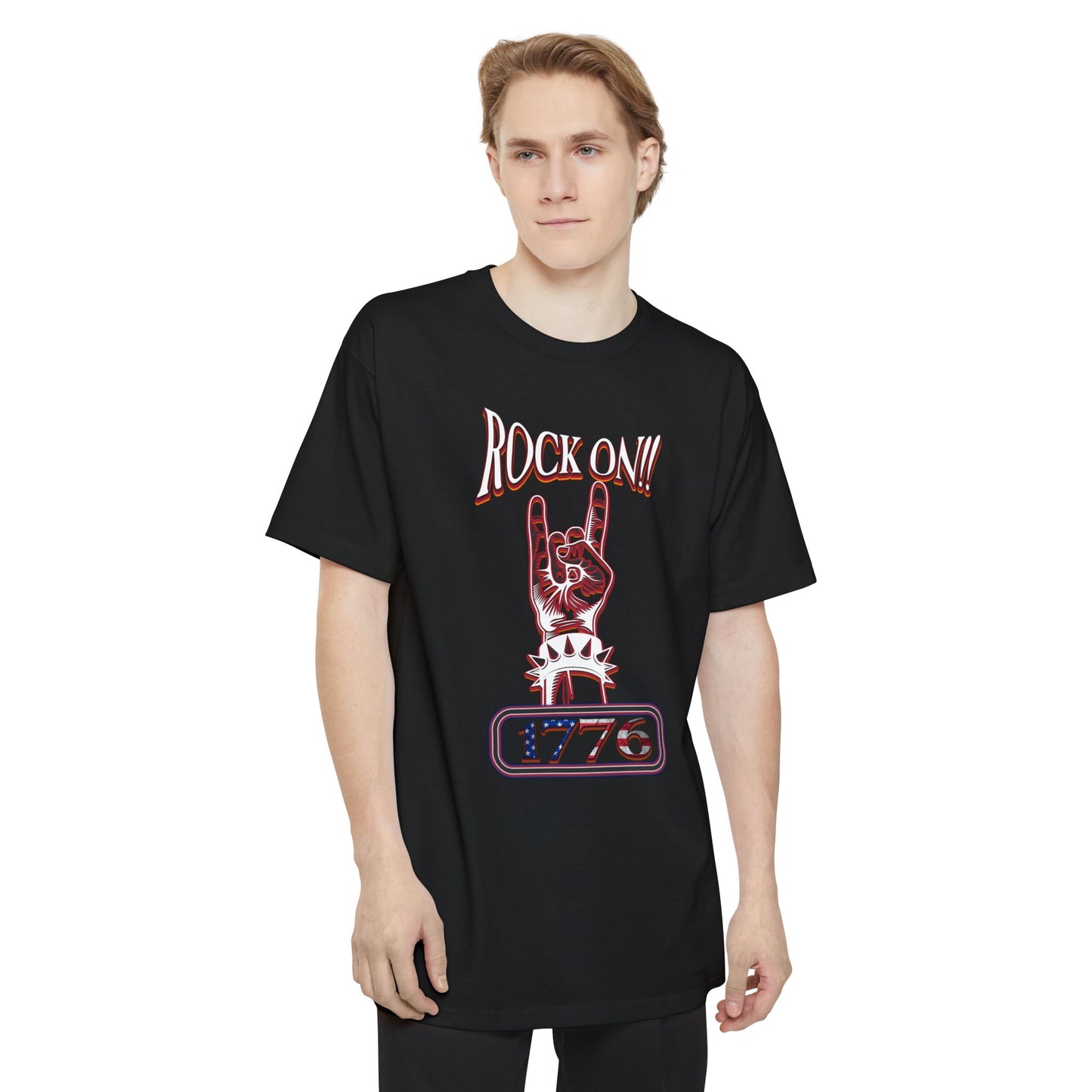 Rock On 1776 T-Shirt — Patriotic Rock & Roll Tee