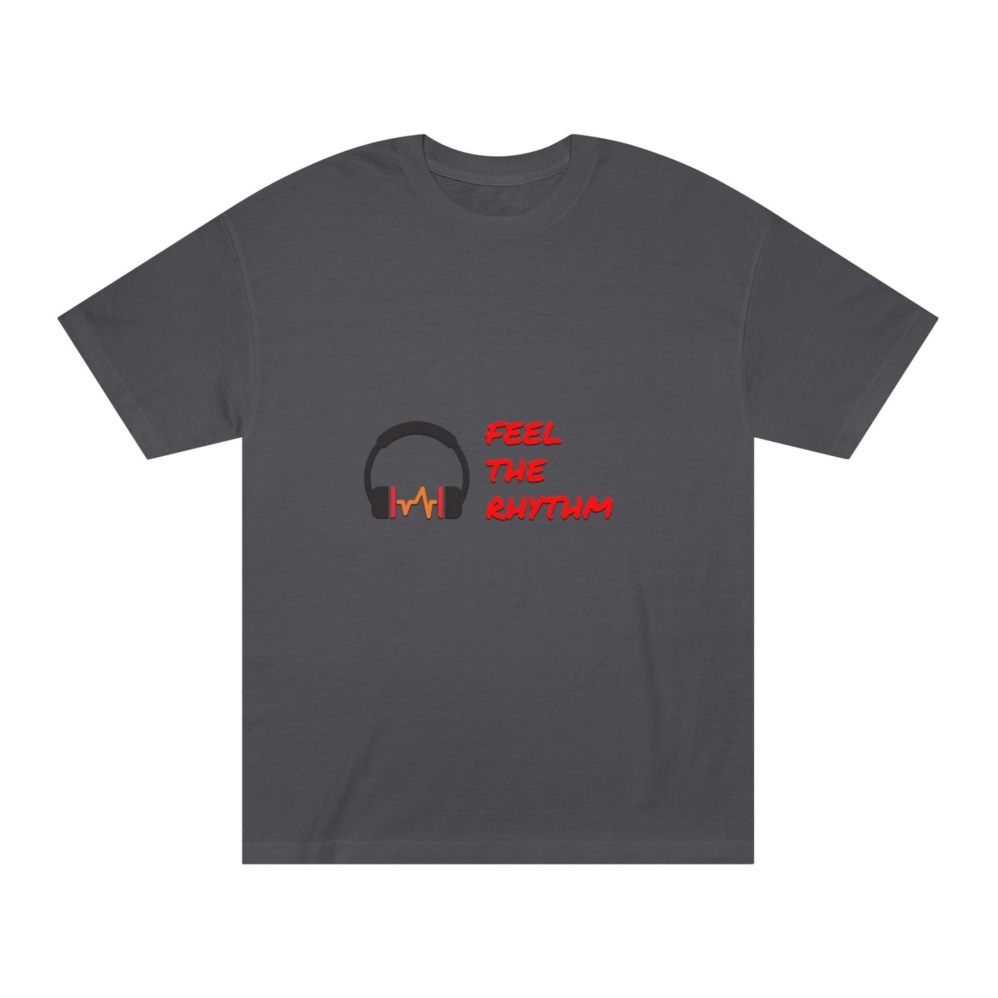 Feel the Rhythm T-Shirt | Headphones & Wavebeat Music Tee