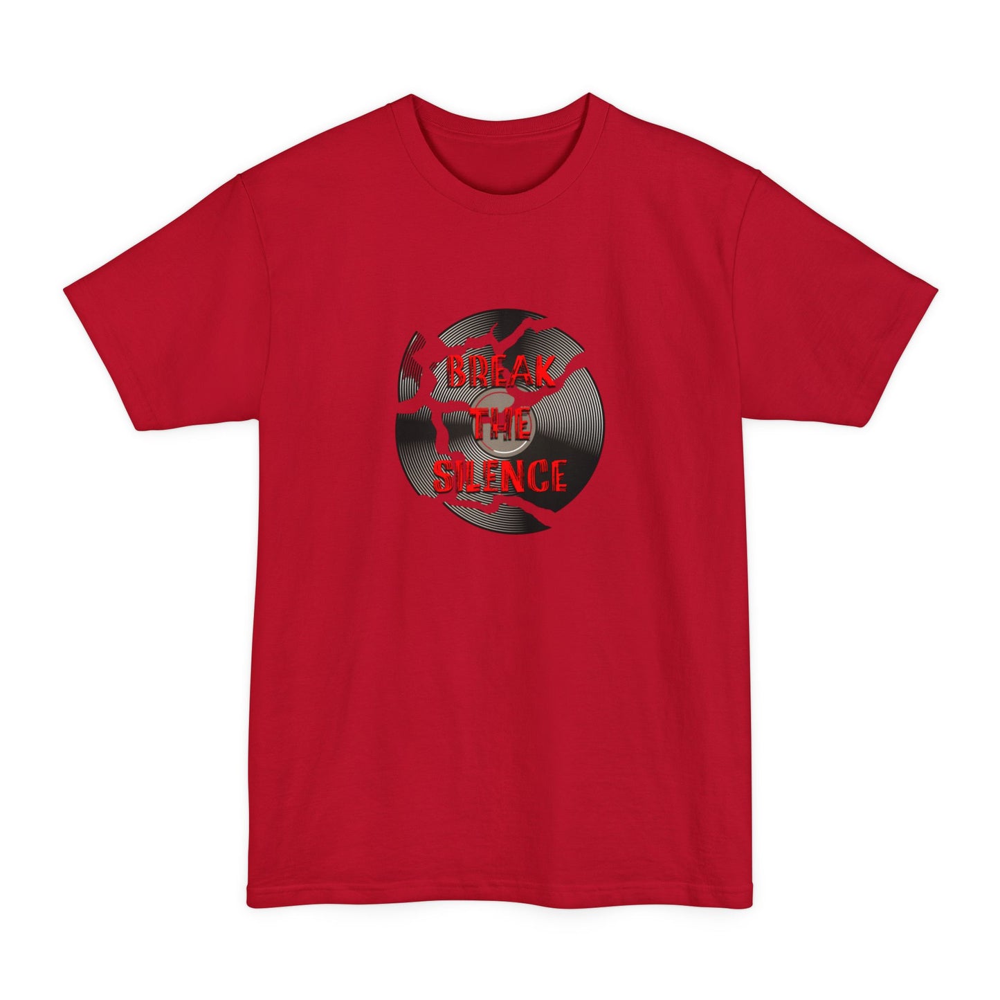 Break the Silence Music Tall T-Shirt - Graphic Tee