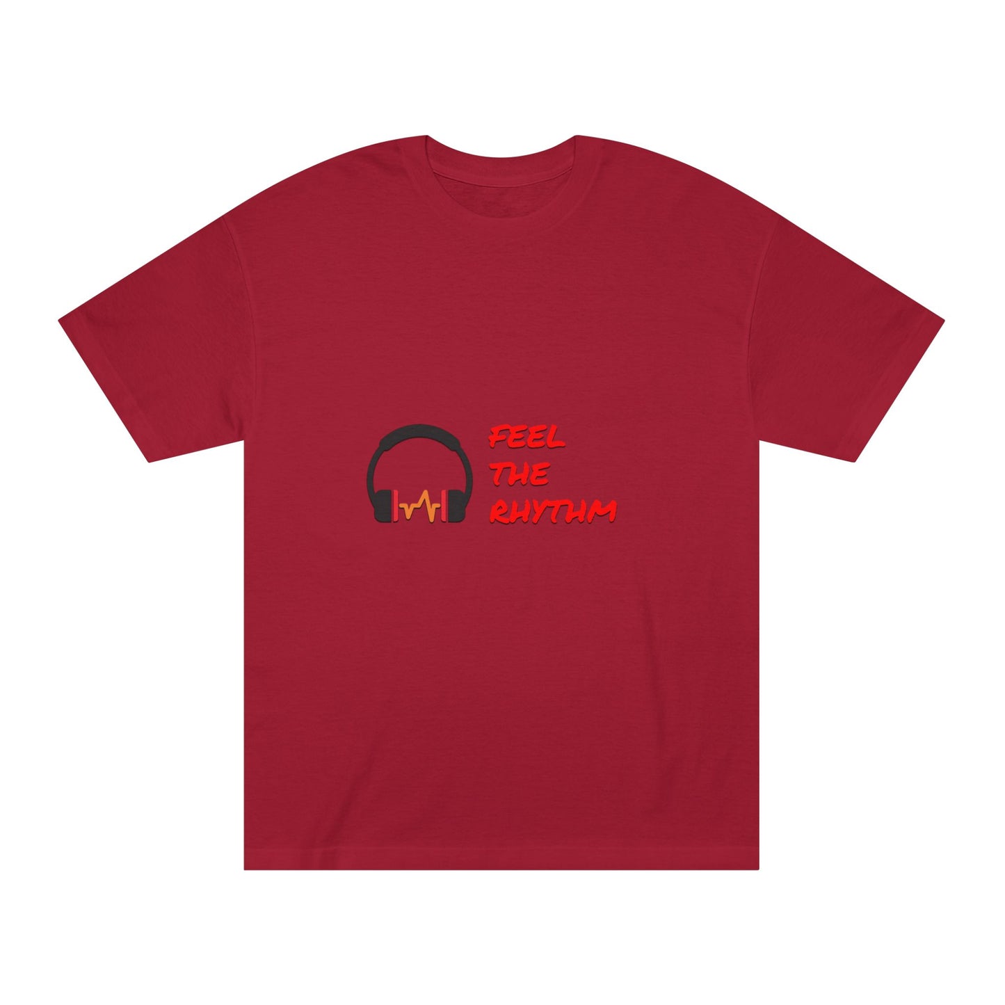 Feel the Rhythm T-Shirt | Headphones & Wavebeat Music Tee