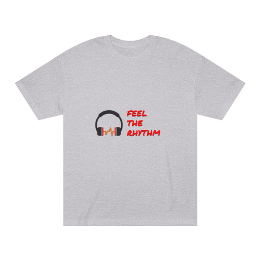 Feel the Rhythm T-Shirt | Headphones & Wavebeat Music Tee