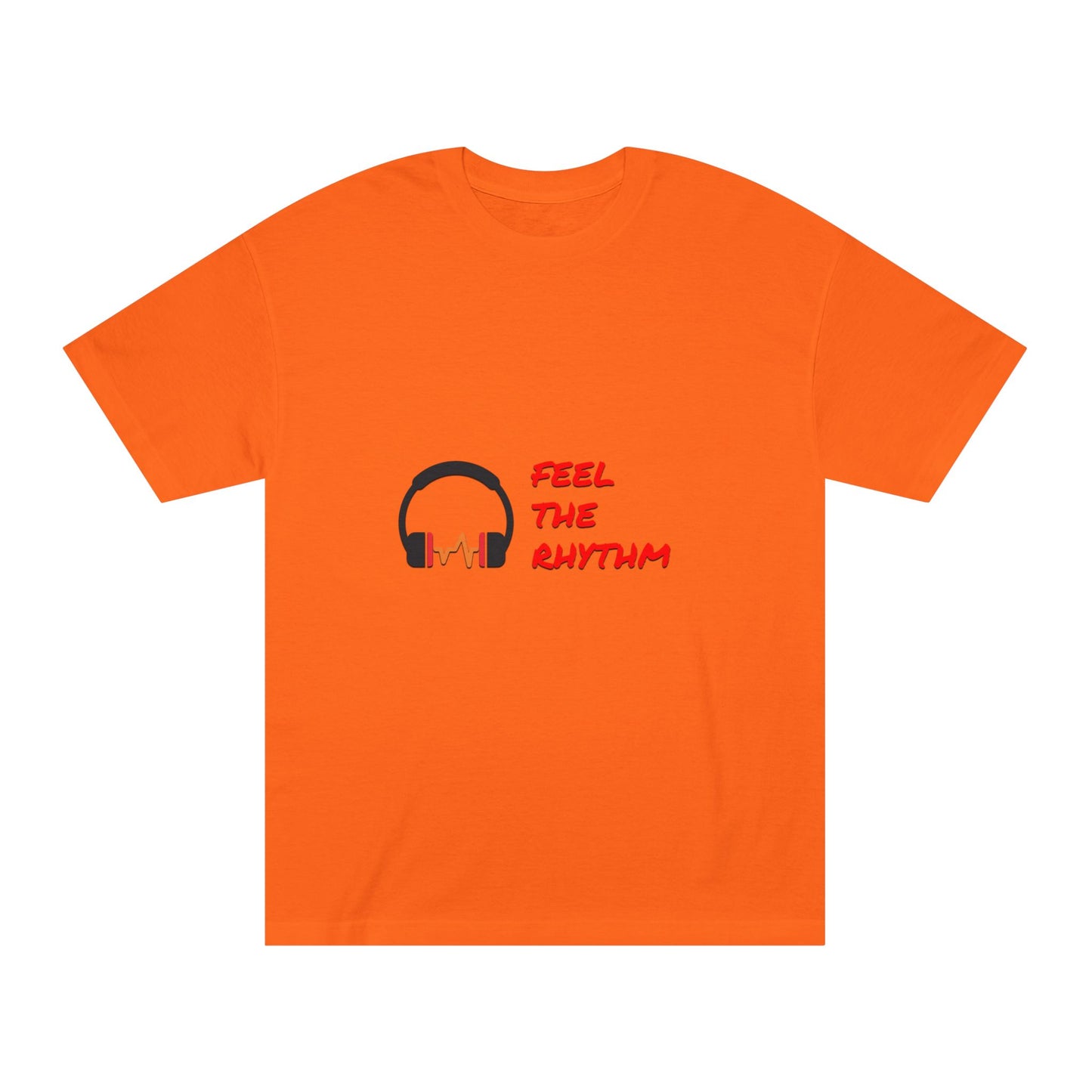 Feel the Rhythm T-Shirt | Headphones & Wavebeat Music Tee