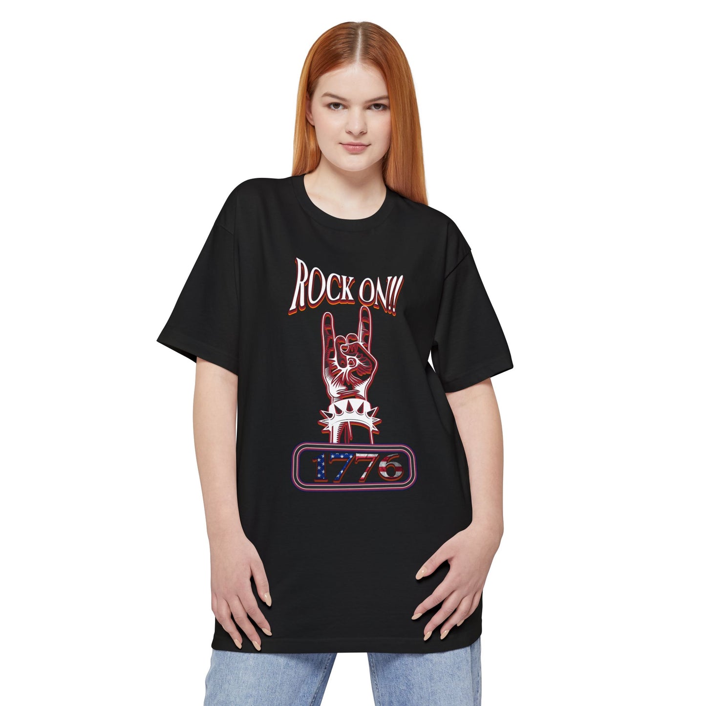 Rock On 1776 T-Shirt — Patriotic Rock & Roll Tee