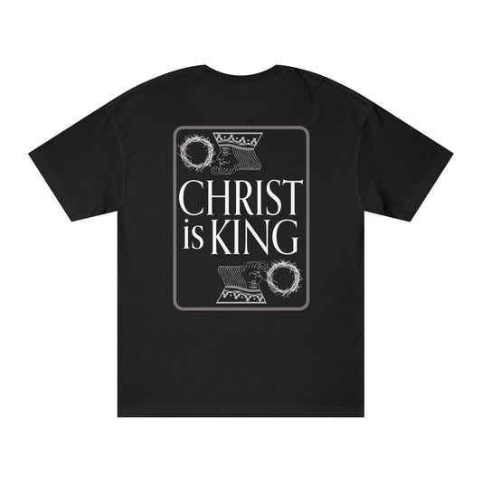 Christ Is King Regular Tee — Christian Faith Graphic T-Shirt
