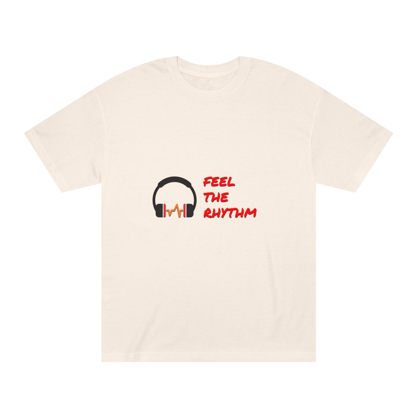 Feel the Rhythm T-Shirt | Headphones & Wavebeat Music Tee