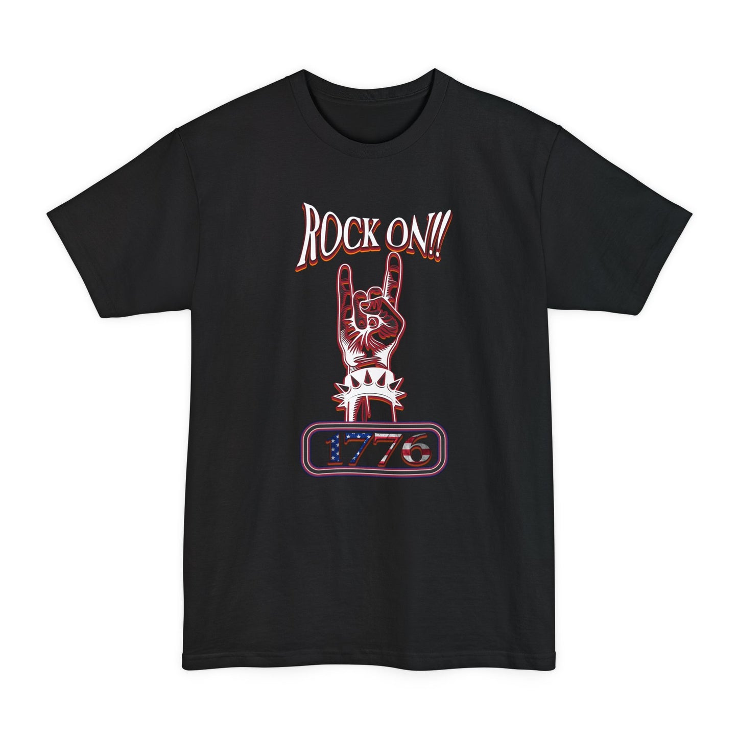 Rock On 1776 T-Shirt — Patriotic Rock & Roll Tee