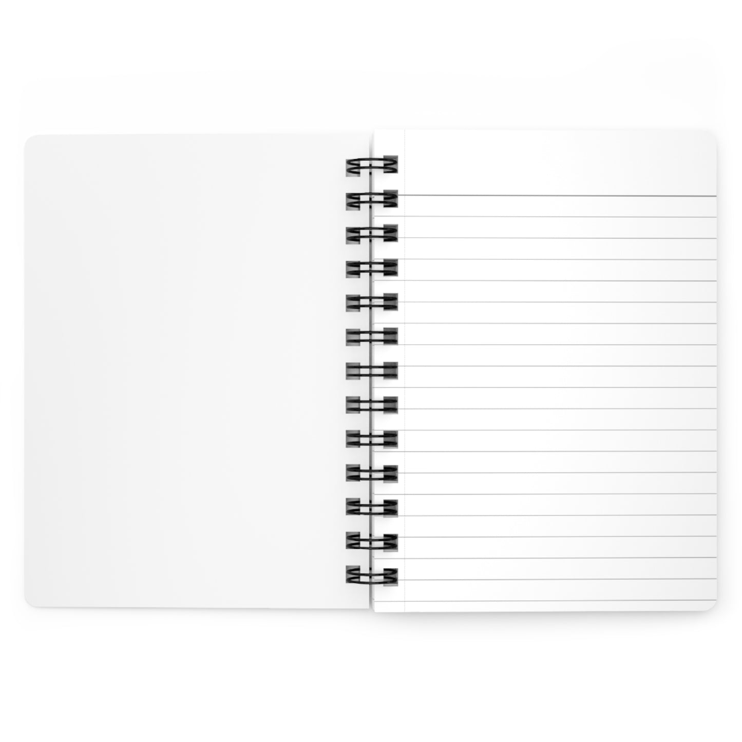 Spiral Notebook — "Where the Music Lives" Soundwave Journal for Musicians & Music Lovers