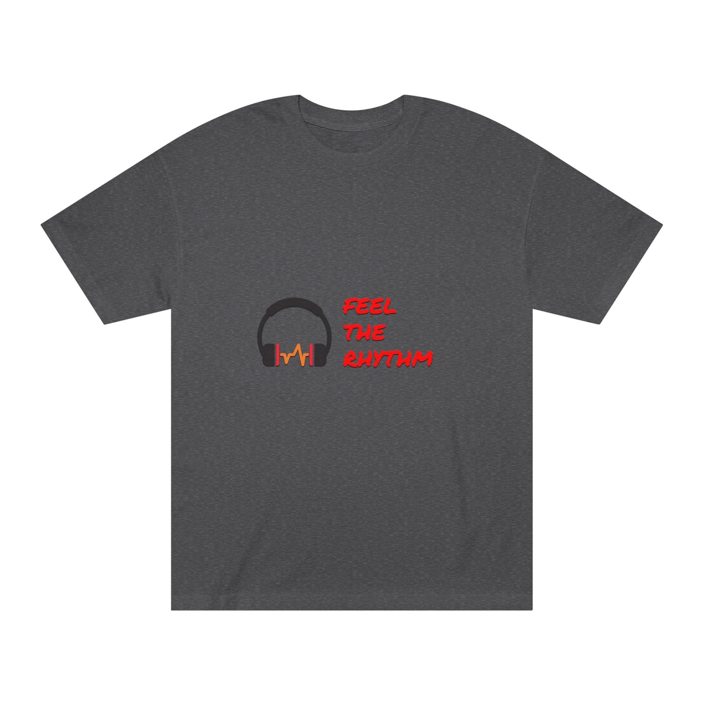 Feel the Rhythm T-Shirt | Headphones & Wavebeat Music Tee