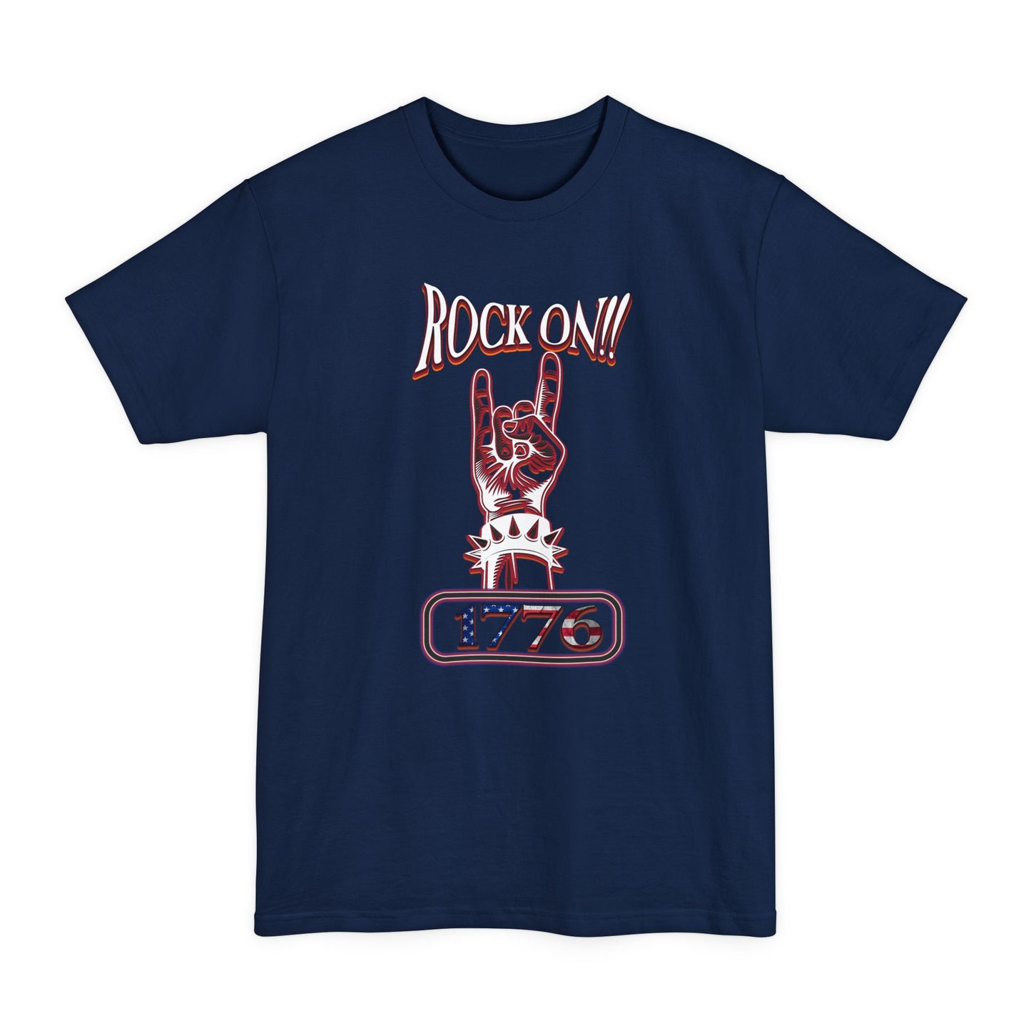 Rock On 1776 T-Shirt — Patriotic Rock & Roll Tee